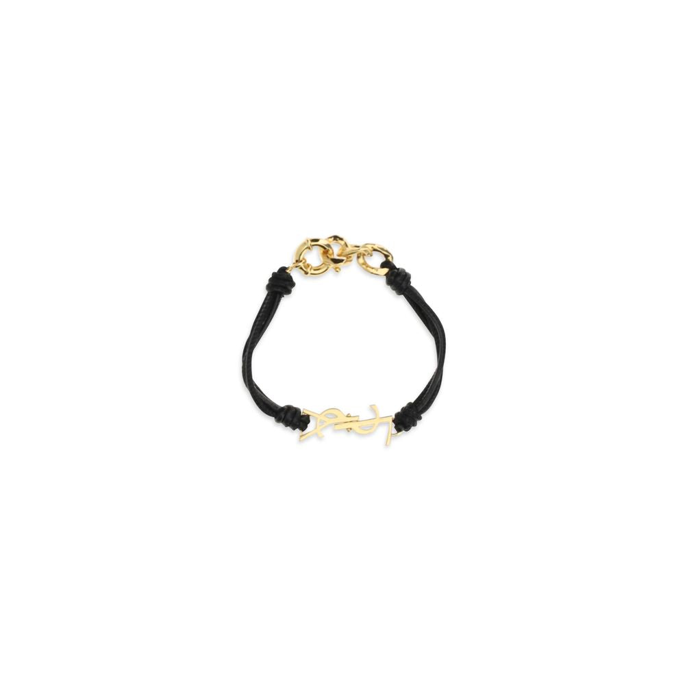 Saint Laurent Black Lamb Ovis Aries Aries Bracelet Saint Laurent