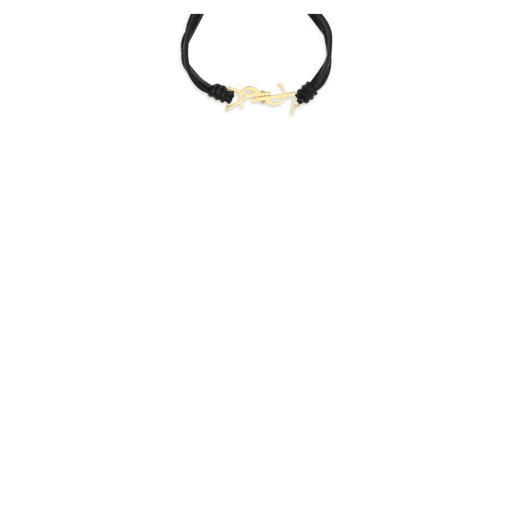 Saint Laurent Black Lamb Ovis Aries Aries Bracelet Saint Laurent