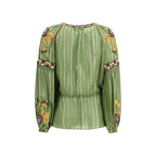 Valentino Bicolor Silk Pattern Shirt Valentino