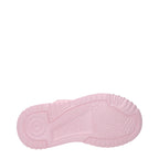 Versace Pink Leather Chunky Sneakers Versace
