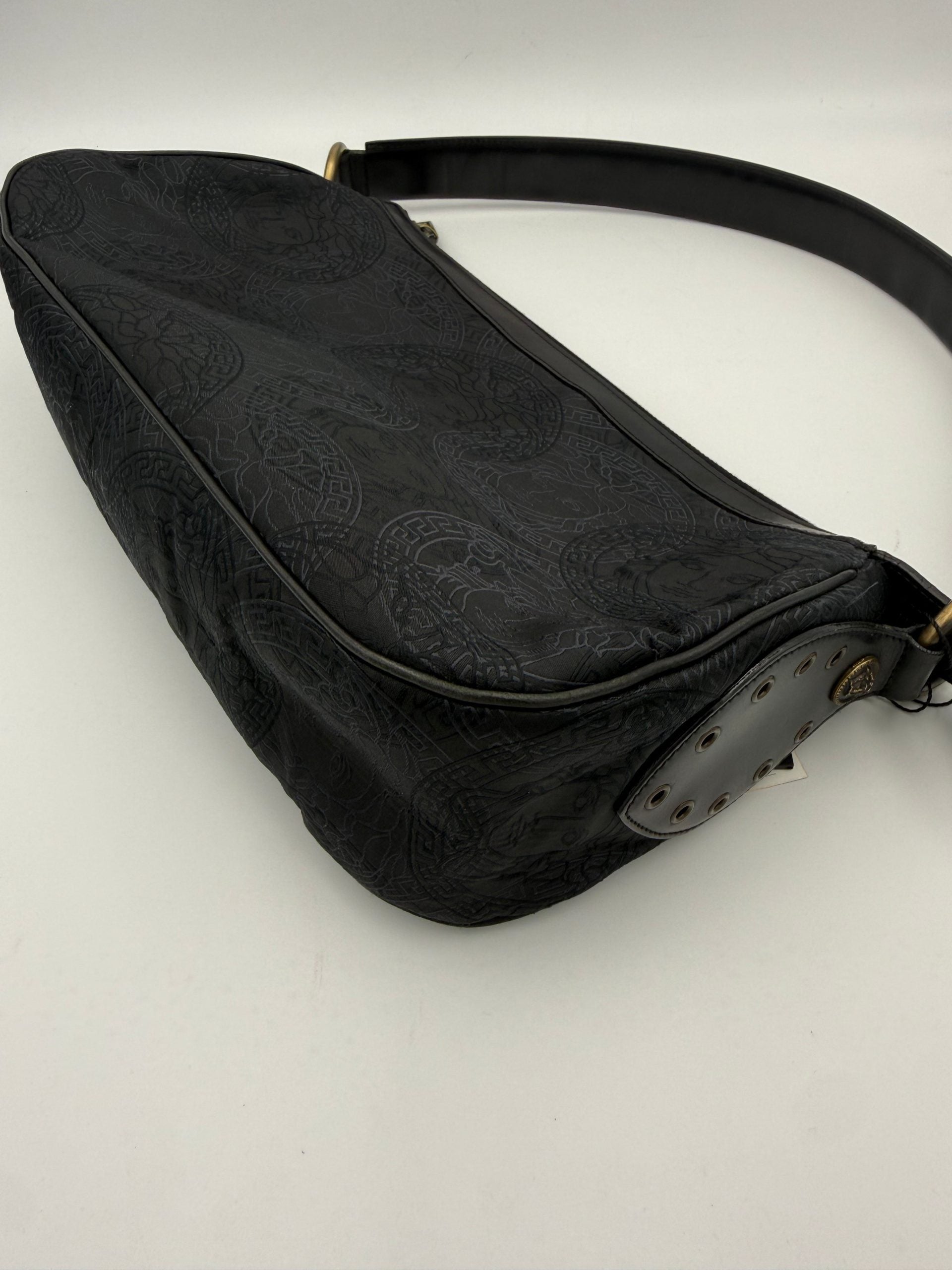 Versace VERSACE Medusa Jacquard Shoulder Bag Versace