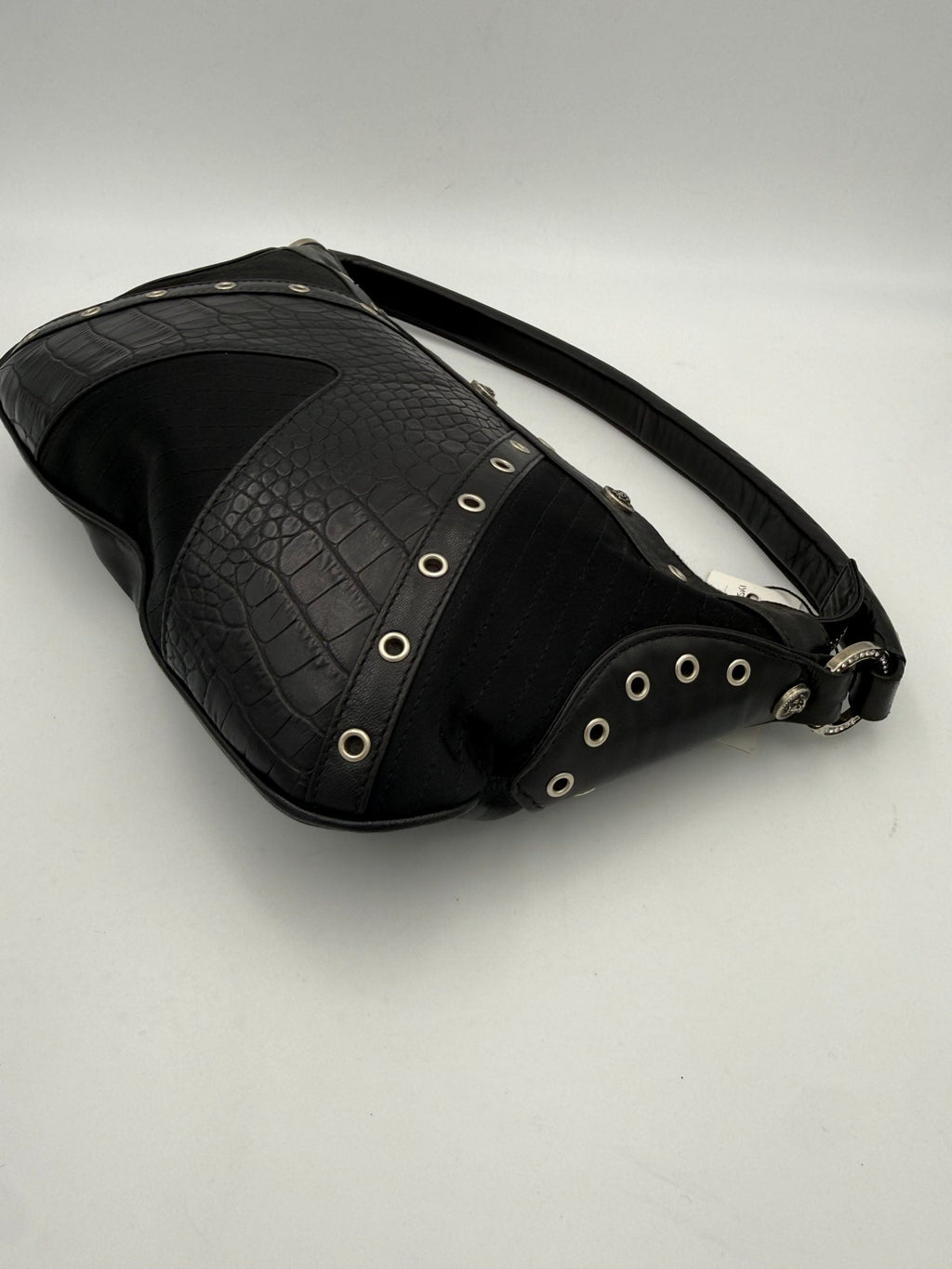 Versace VERSACE Shoulder Bag in Studded Leather Versace