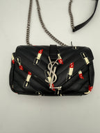Saint Laurent SAINT LAURENT MINI COLLEGE Lip Stick Handbag Saint Laurent
