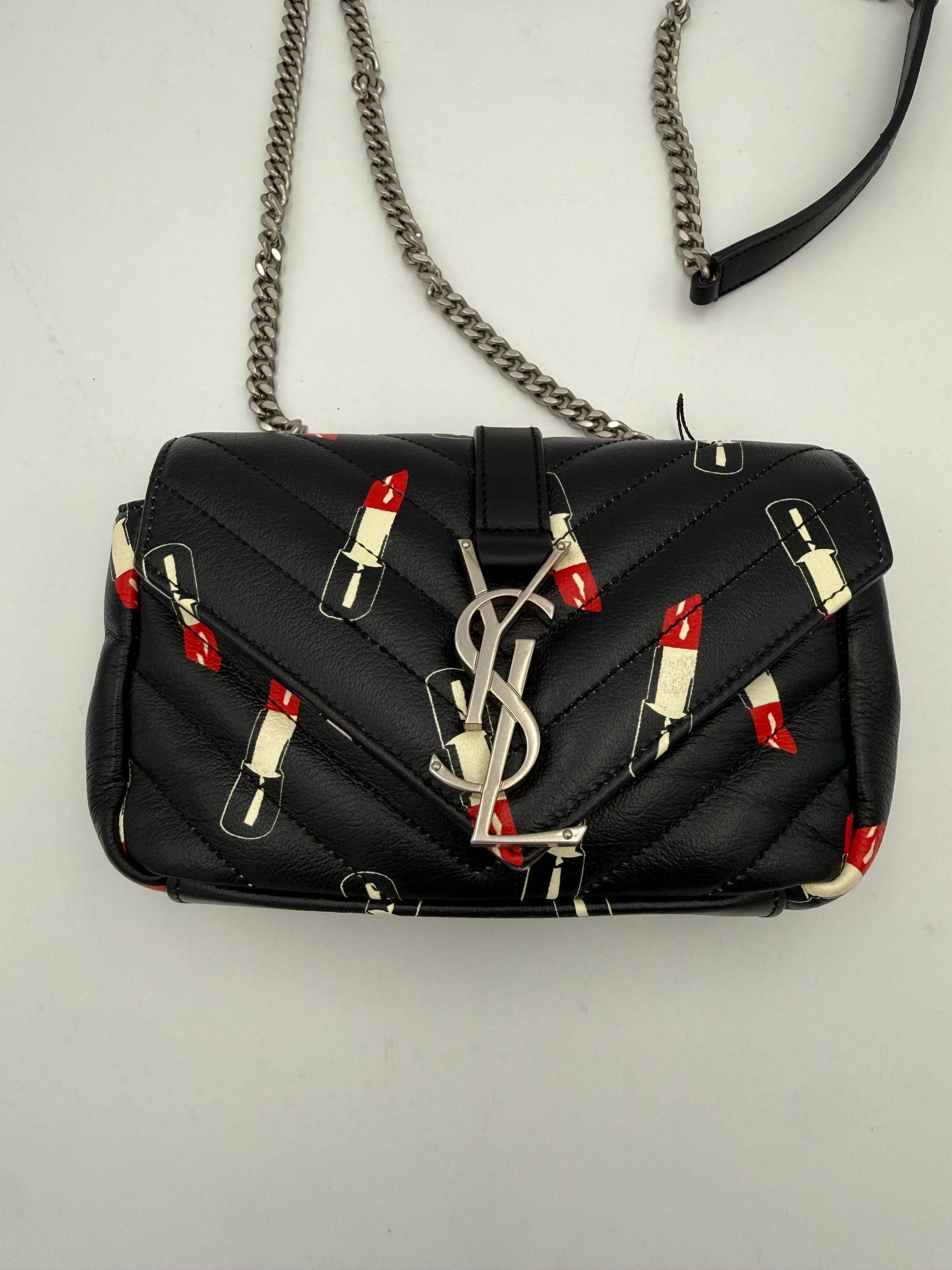 Saint Laurent SAINT LAURENT MINI COLLEGE Lip Stick Handbag Saint Laurent