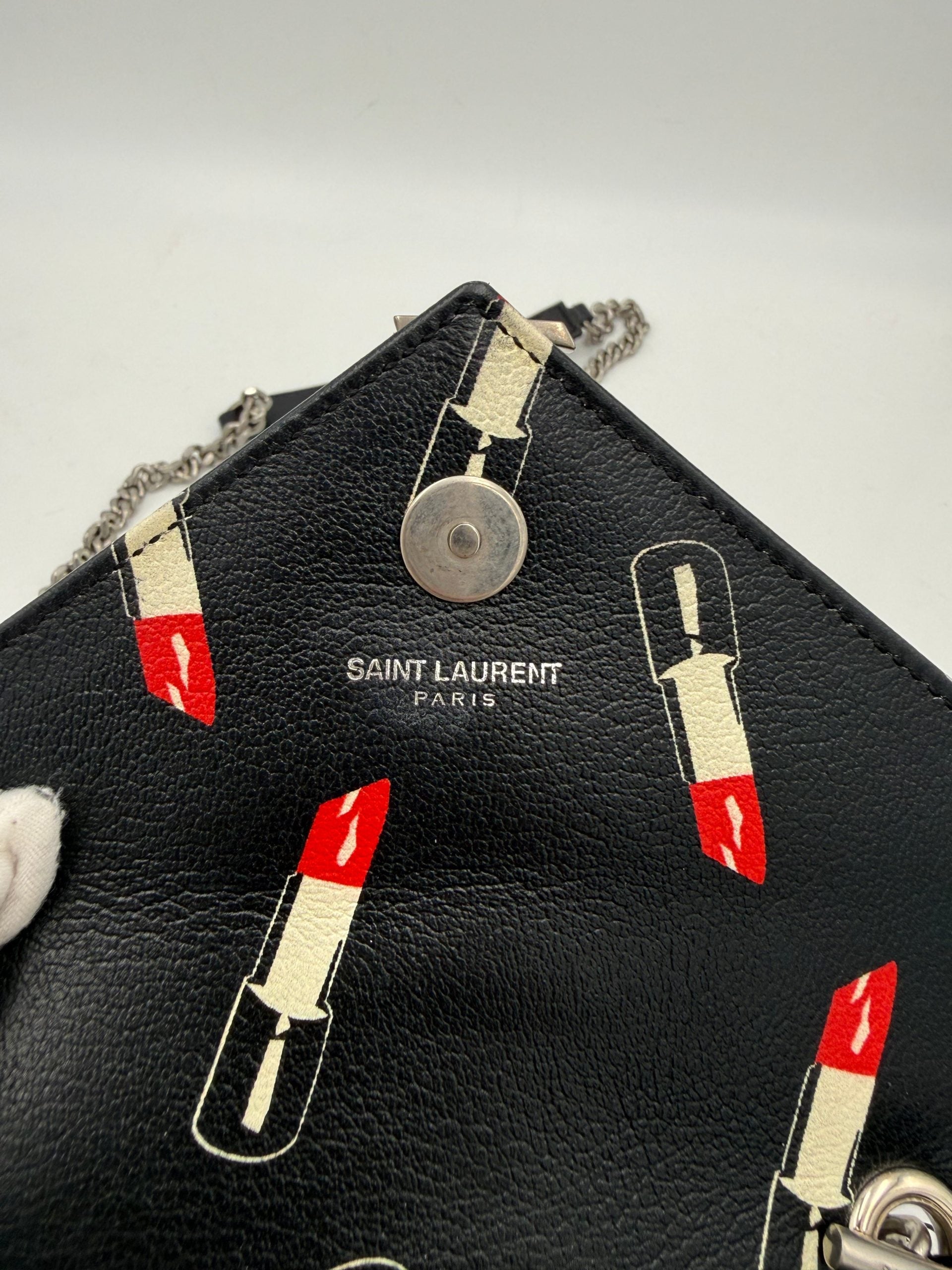 Saint Laurent SAINT LAURENT MINI COLLEGE Lip Stick Handbag Saint Laurent