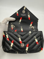 Saint Laurent SAINT LAURENT MINI COLLEGE Lip Stick Handbag Saint Laurent