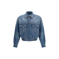 Versace Blue Cotton Clothing Versace