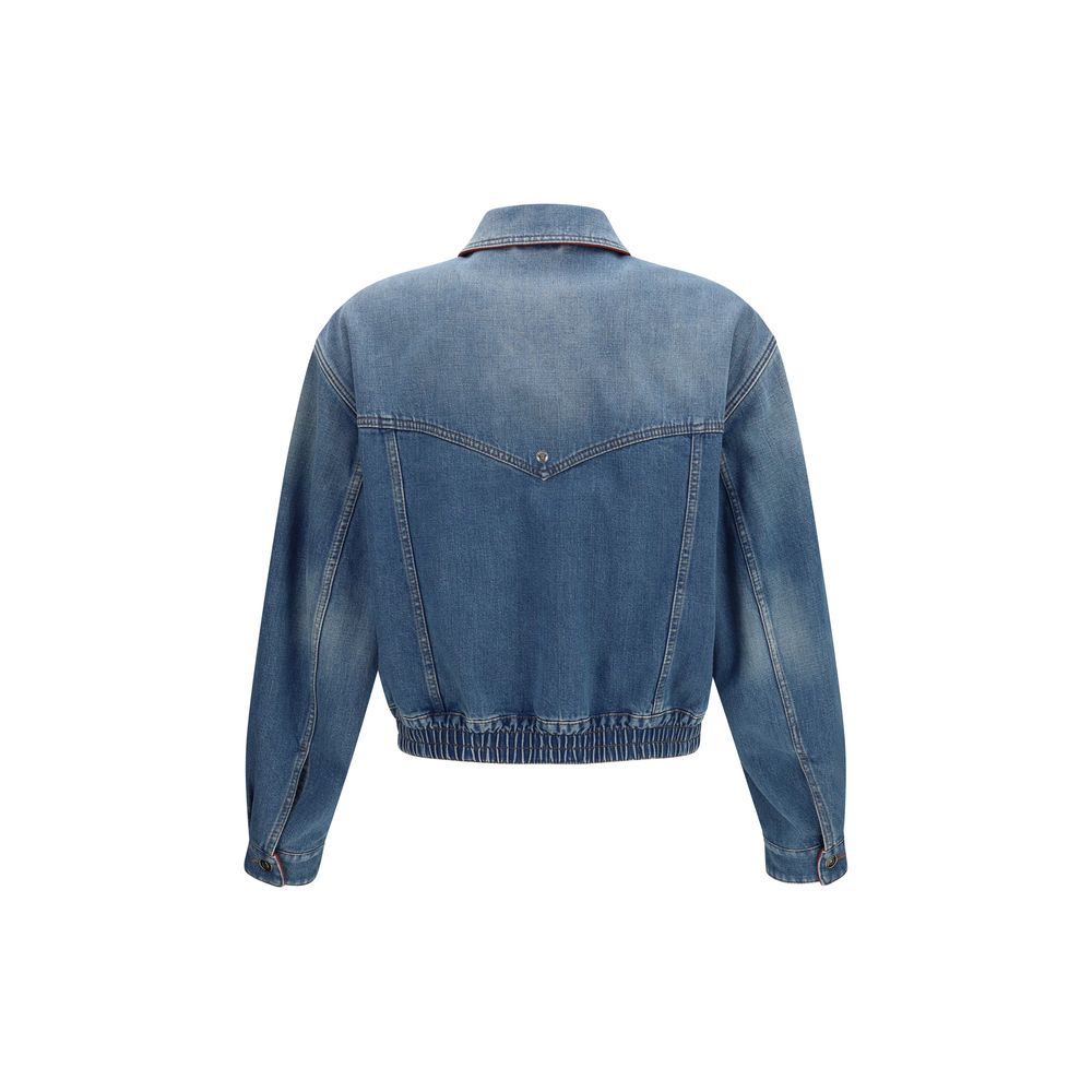 Versace Blue Cotton Clothing Versace