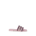 Gucci Multicolor Cotton Flat Sandals Gucci