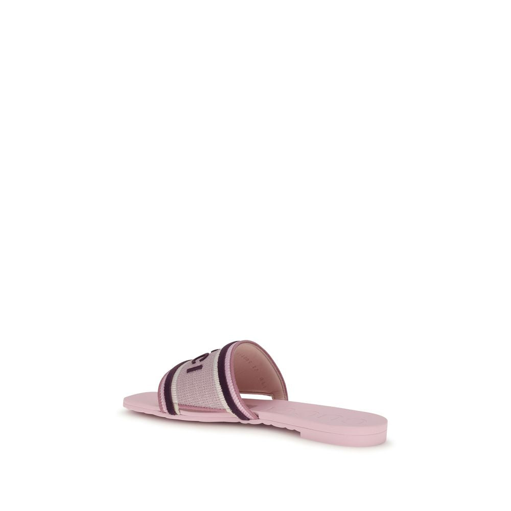 Gucci Multicolor Cotton Flat Sandals Gucci