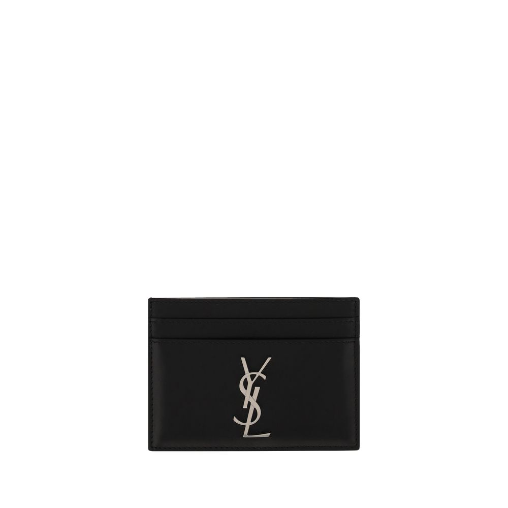 Saint Laurent Black Calf Leather Bos Taurus Wallet Saint Laurent