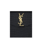 Saint Laurent Black Calf Leather Bos Taurus Accessories Saint Laurent