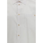 Valentino White Cotton Dress Shirt Valentino