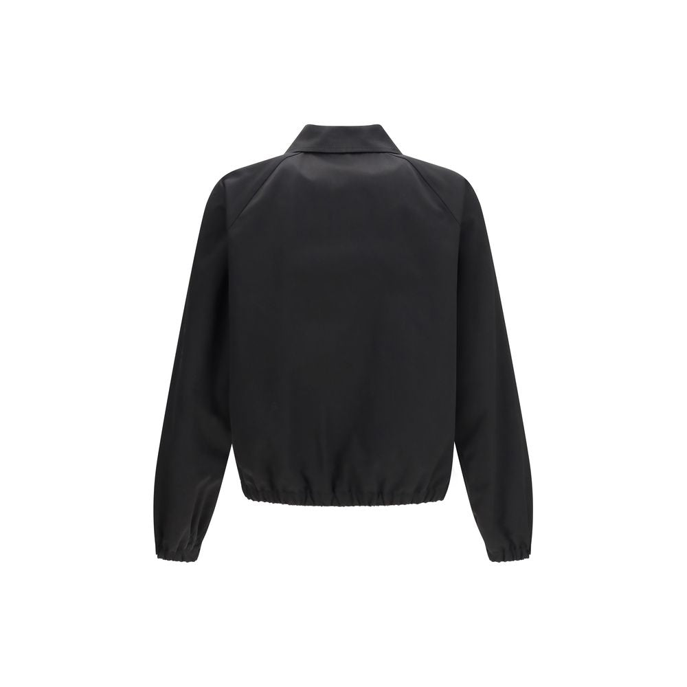Valentino Black Cotton Bomber Valentino