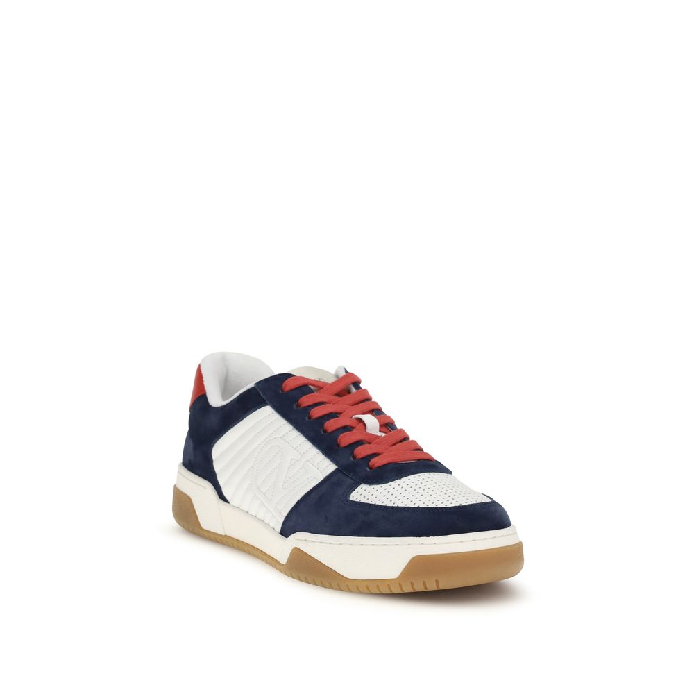 Valentino Garavani Multicolor Calf Leather Bos Taurus Athletic Sneakers Valentino Garavani