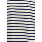 Prada Blue Cotton Sweatshirt Prada