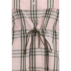Burberry Multicolor Cotton Casual Dress Burberry