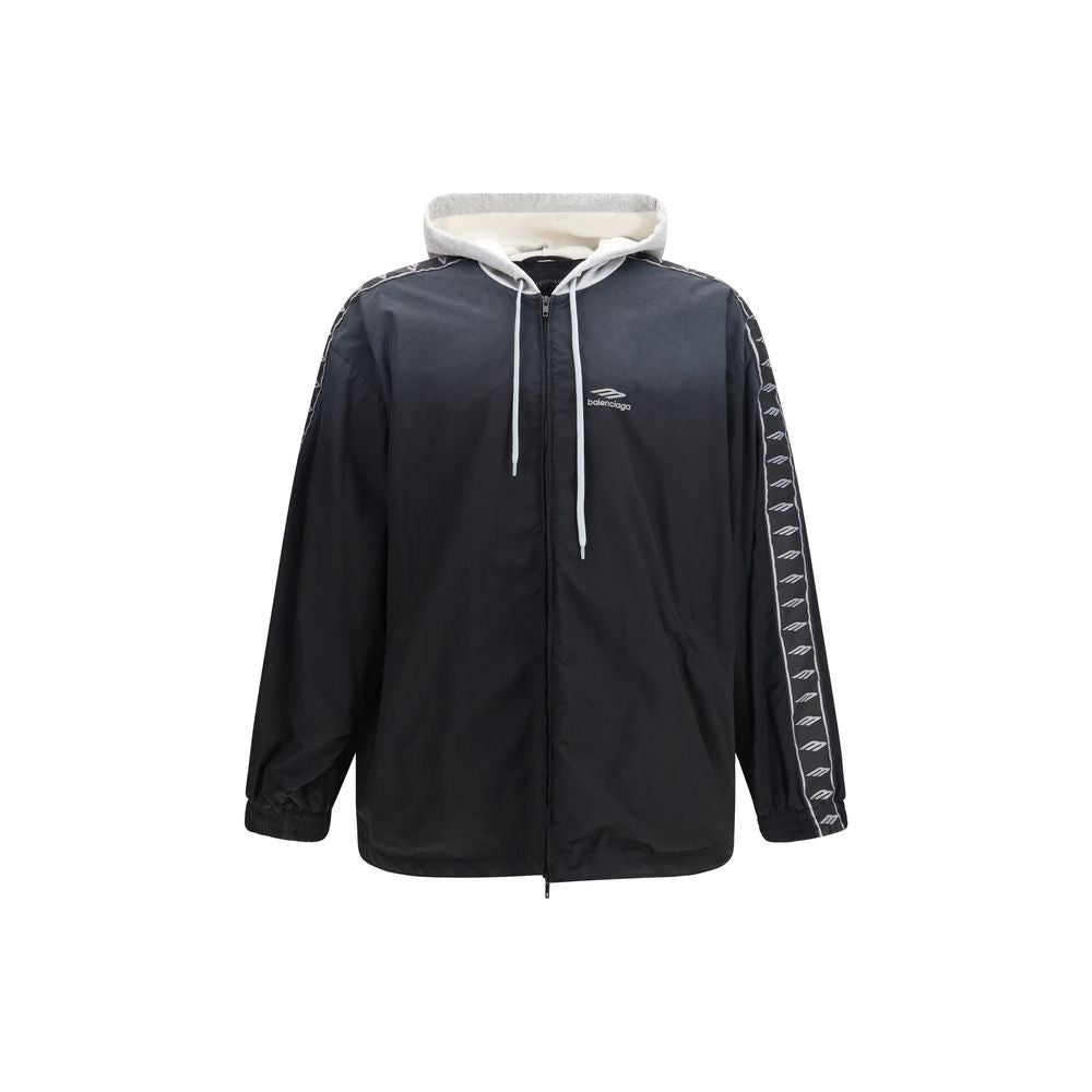 Balenciaga Black Polyester Bomber Balenciaga