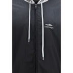 Balenciaga Black Polyester Bomber Balenciaga