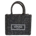 Versace Women'S 'Extra Small Athena' Shopping Bag Black Versace