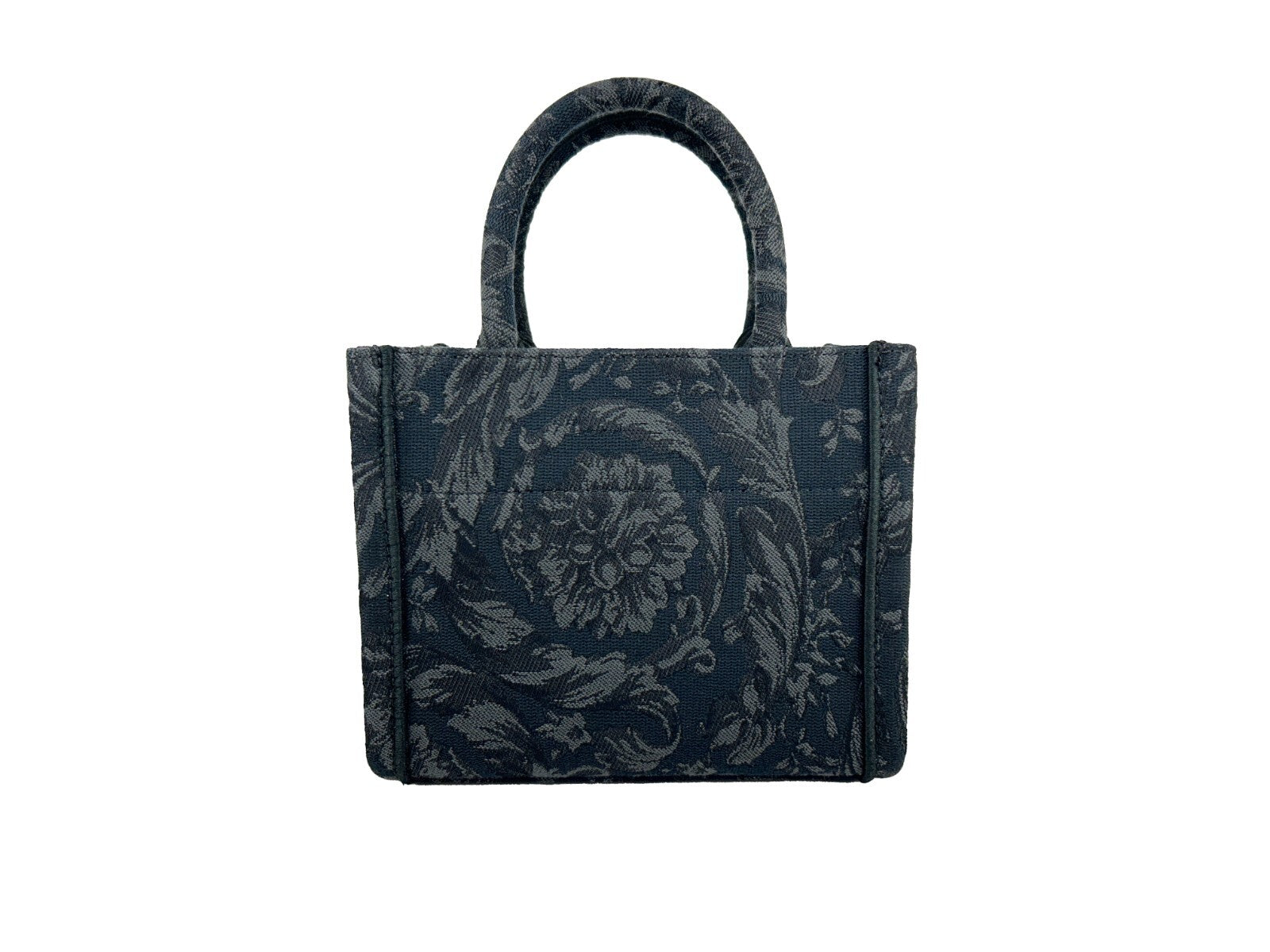 Versace Women'S 'Extra Small Athena' Shopping Bag Black Versace
