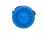 Versace Round Disco Leather Camera Case Crossbody Bag Versace