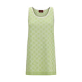 Gucci Bicolor Cotton Casual Dress Gucci