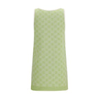 Gucci Bicolor Cotton Casual Dress Gucci