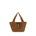Saint Laurent Brown Calf Leather Bos Taurus Shoulder Bag Saint Laurent