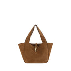 Saint Laurent Brown Calf Leather Bos Taurus Shoulder Bag Saint Laurent
