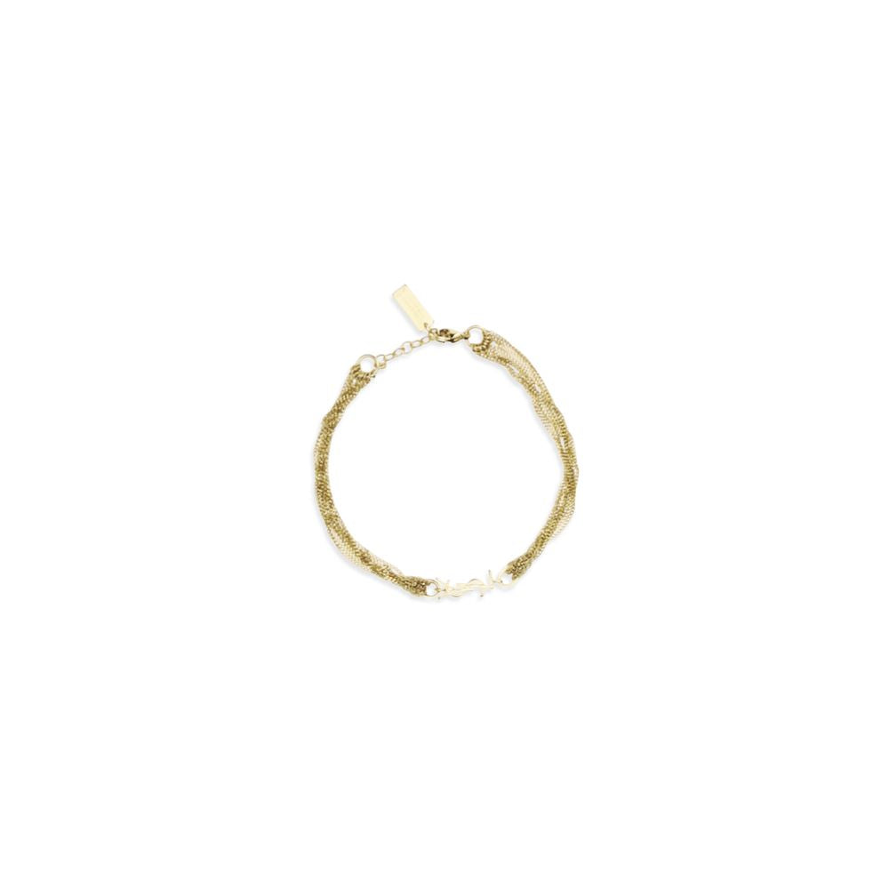 Saint Laurent Gold Brass Bracelet Saint Laurent