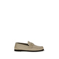 Saint Laurent Beige Calf Leather Bos Taurus Slip-On Loafers Saint Laurent