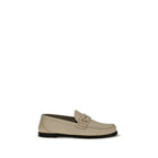 Saint Laurent Beige Calf Leather Bos Taurus Slip-On Loafers Saint Laurent