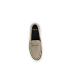 Saint Laurent Beige Calf Leather Bos Taurus Slip-On Loafers Saint Laurent