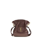 Saint Laurent Bordeaux Lamb Ovis Aries Aries Clutch Bag Saint Laurent