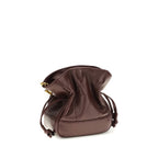 Saint Laurent Bordeaux Lamb Ovis Aries Aries Clutch Bag Saint Laurent