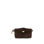 Balenciaga Brown Calf Leather Bos Taurus Shoulder Bag Balenciaga
