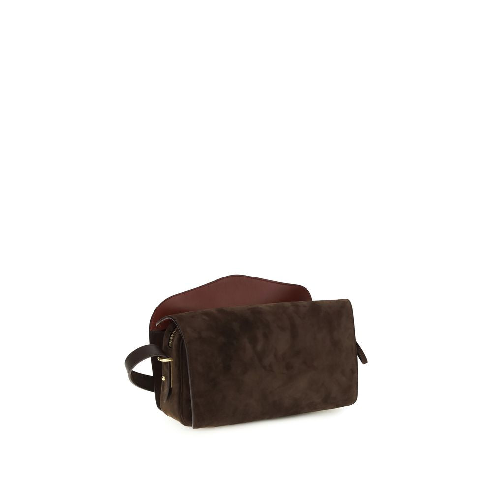 Balenciaga Brown Calf Leather Bos Taurus Shoulder Bag Balenciaga