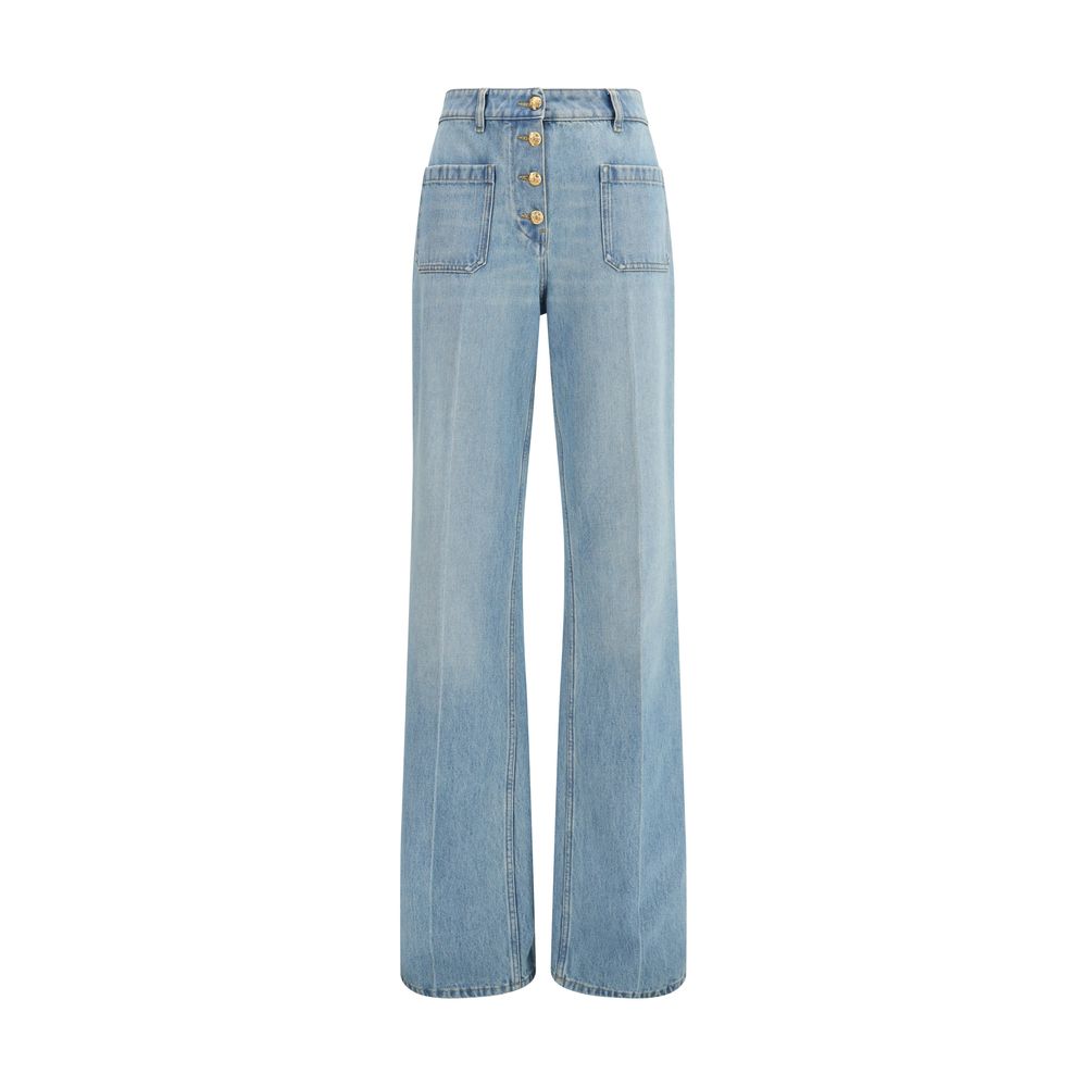 Valentino Blue Cotton Jeans Denim Valentino