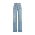Valentino Blue Cotton Jeans Denim Valentino