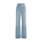 Valentino Blue Cotton Jeans Denim Valentino