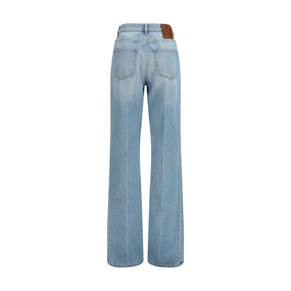 Valentino Blue Cotton Jeans Denim Valentino
