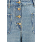 Valentino Blue Cotton Jeans Denim Valentino