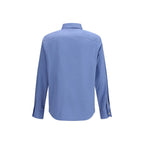 Valentino Blue Cotton Shirt Valentino