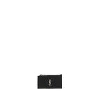 Saint Laurent Black Calf Leather Bos Taurus Wallet Saint Laurent