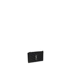 Saint Laurent Black Calf Leather Bos Taurus Wallet Saint Laurent