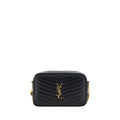 Saint Laurent Black Calf Leather Bos Taurus Shoulder Bag Saint Laurent