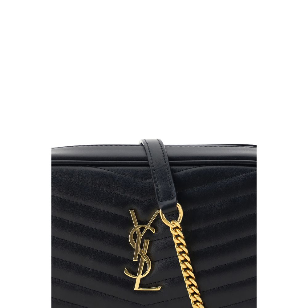 Saint Laurent Black Calf Leather Bos Taurus Shoulder Bag Saint Laurent