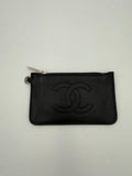 Chanel CHANEL Lamb Leather Coin Purse/Card Holder Chanel