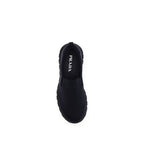 Prada Blue Fabric Sneakers Prada